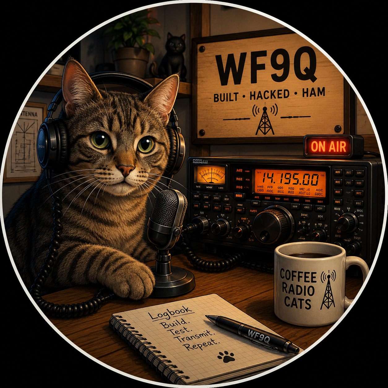 WF9Q cat radio avatar
